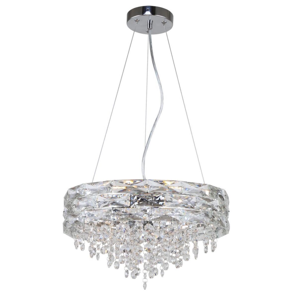 4250-6P, подвесная люстра, D410xH350/1220, 6xG9x40W, excluded — изображение 1