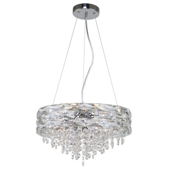 4250-6P, подвесная люстра, D410xH350/1220, 6xG9x40W, excluded