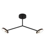 4401-2C, потолочная люстра, L775xW160xH360, 2xLEDx12W, 2100LM, 3000K, IP20, included