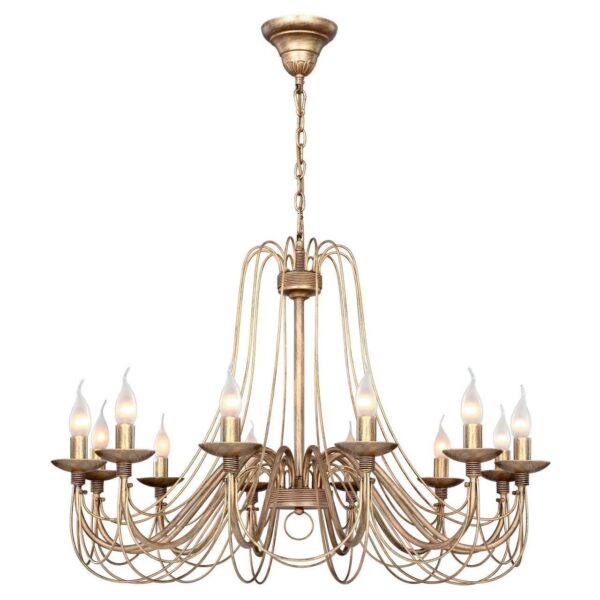 2163-12P, люстра подвесная, D920xH650/1350, 12xE14x40W, excluded