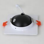 2417-1U, врезной светильник, L118xW118xH35, cutout:L95xW95, 1xLEDx5W, 400LM, 4000K, included — изображение 6