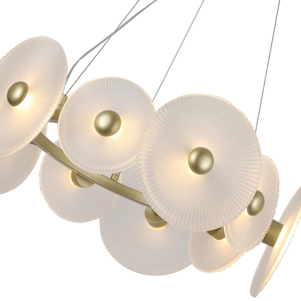 4605-8P, подвесная люстра, D520xH230/1200, 10xLEDx2W, 1600LM, 3000K, included — изображение 4