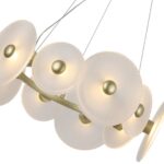 4605-8P, подвесная люстра, D520xH230/1200, 10xLEDx2W, 1600LM, 3000K, included — изображение 4