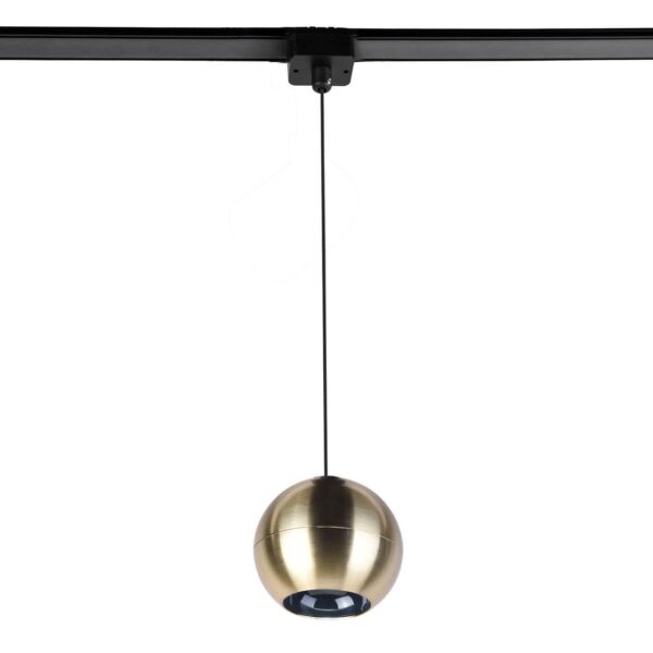 4229-1P, трековый светильник, D80xH1650, LEDx8W, 42V, 400LM, 3000-6000K, CRI>90, included