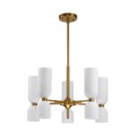 2876-5P, подвесная люстра, D680*H550/850, 10xE14x40W, excluded — изображение 2