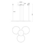 4591-220-3BL, потолочная чаша, D220xH40, цвет черный — изображение 5