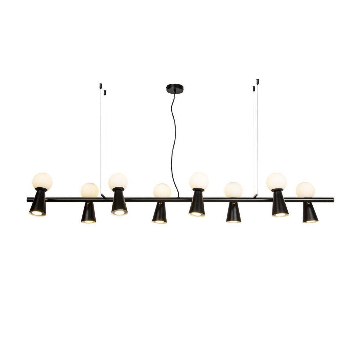 4095-8P, подвесная люстра, L1425xW330xH230/1730, 8xG9LEDx3W + 8xGU10x35W, excluded 4095-8P, подвесная люстра, L1425xW330xH230/1730, 8xG9LEDx3W + 8xGU10x35W, excluded — изображение 1