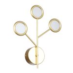 4253-3W, настенный светильник, D70xW280xH350, 3xLEDx3W, 765LM, 4000K, included — изображение 2