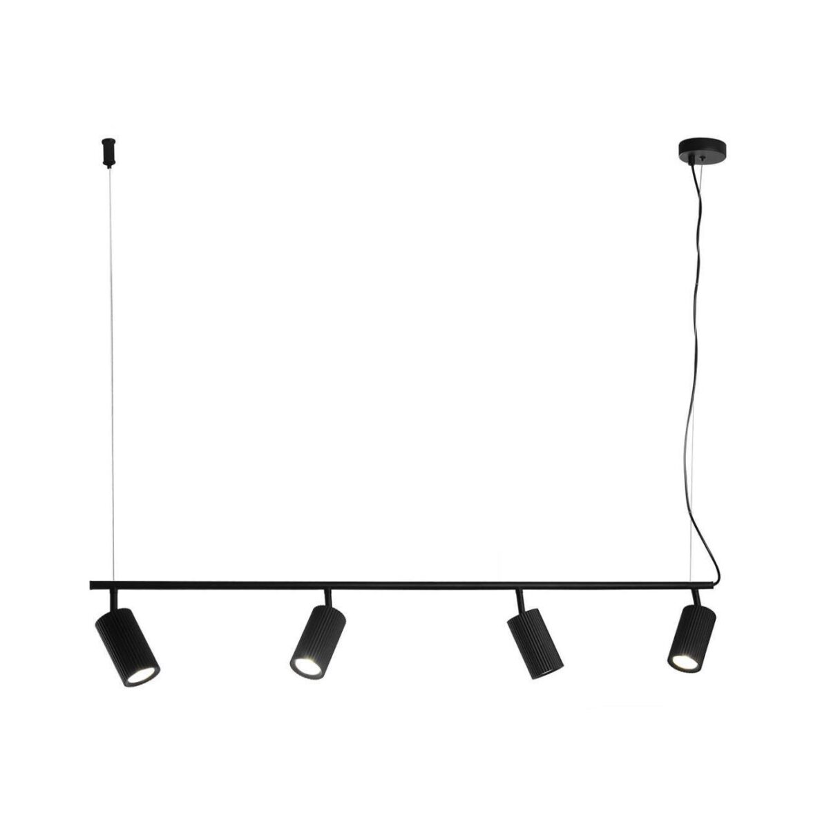 4635-4P, подвесная люстра, L1200xW65xH230/1500, 4xGU10x35W, excluded 4635-4P, подвесная люстра, L1200xW65xH230/1500, 4xGU10x35W, excluded — изображение 1