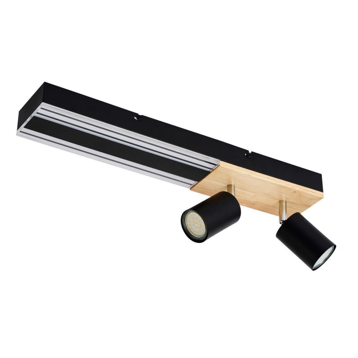 4437-2C, потолочный светильник, L500xW90xH175, 2xGU10x50W, excluded + LEDx8W, 800LM, 4000K, included — изображение 2