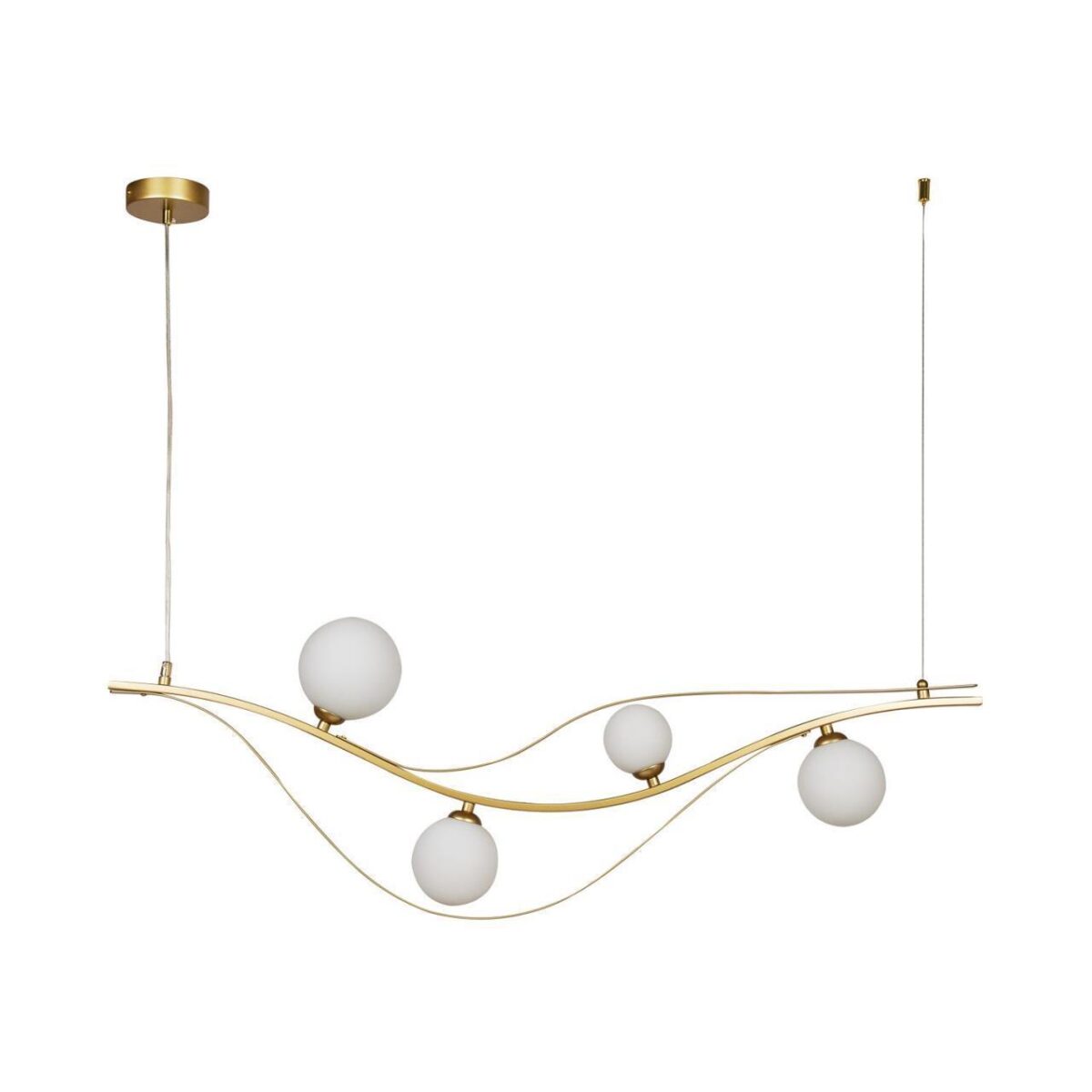 4059-4P, подвесная люстра, L1000xW120xH350/1350, 4xG9LEDx5W, excluded — изображение 2