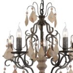 1763-5P, люстра подвесная, D500xH620/1620, 5xE14x40W, excluded — изображение 3