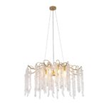 4134-9P, подвесная люстра, D850xH350/1200, 9xE14x60W, excluded