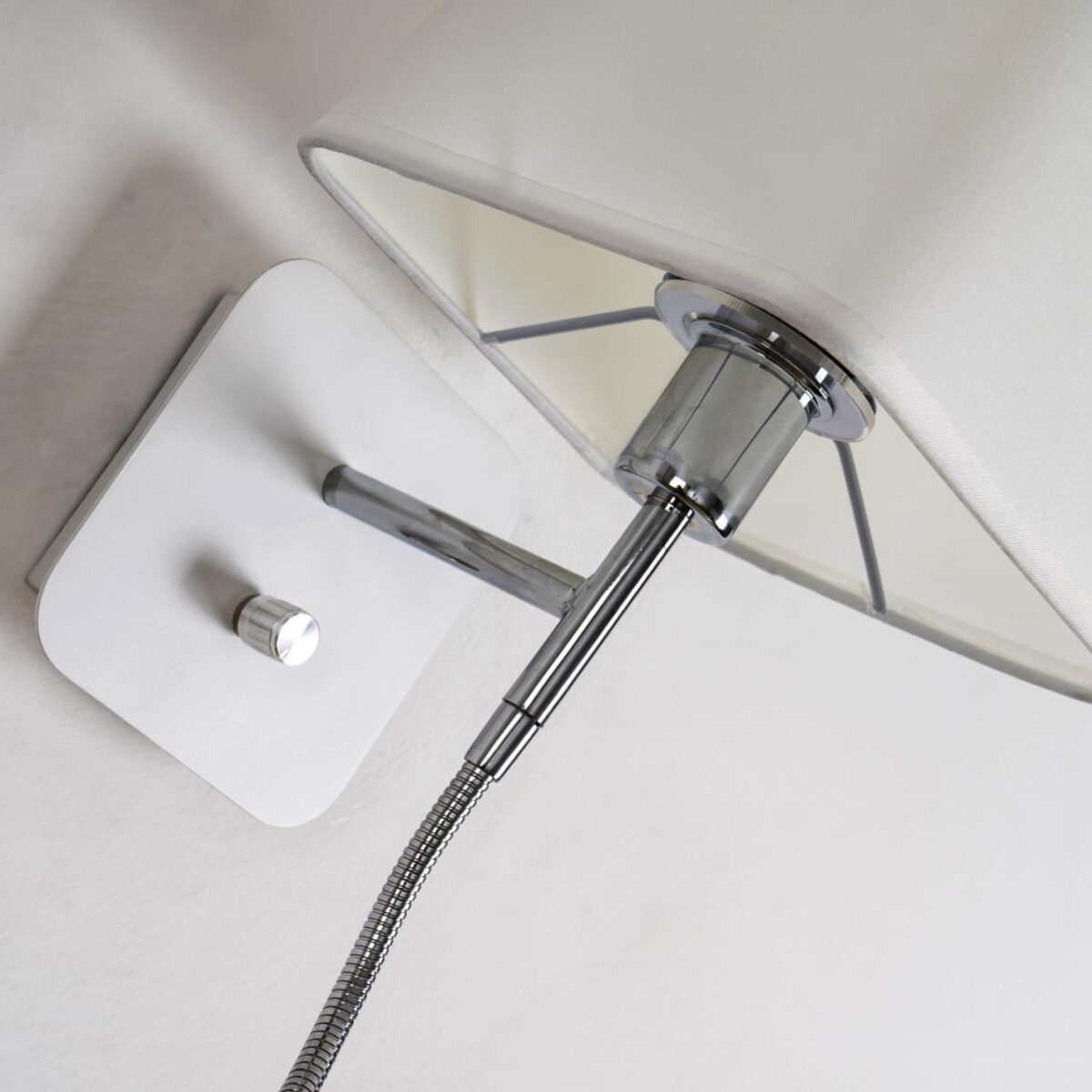 1687-2W, настенный светильник, D215xW180xH460, 1xE14x40W, excluded + 1xLEDx1W, 80LM, 4000K, included, switch — изображение 4