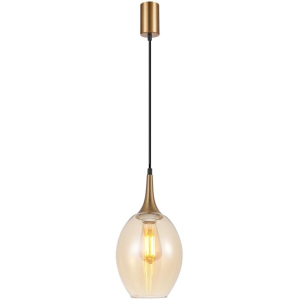 4360-1P, подвес, D180xH530/2030, 1xE27x40W, excluded