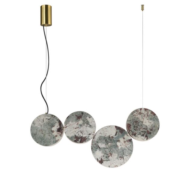 4447-4P, подвесная люстра, L700xW80xH1930, LEDx32W, 670LM, 4000K, included