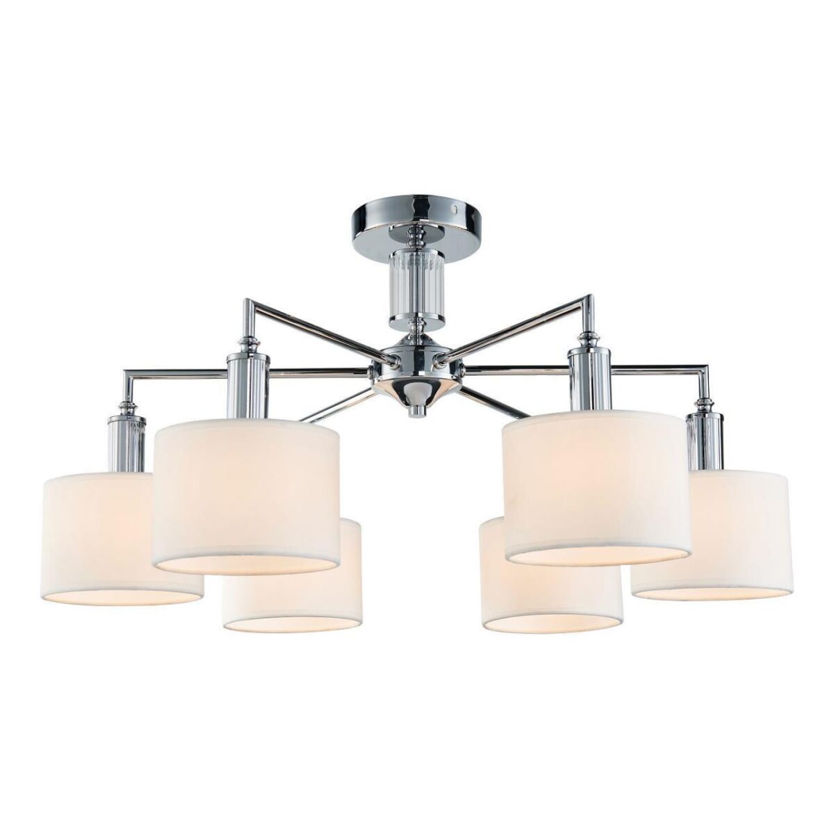 2611-6P, потолочная люстра, D650xH340, 6xE14x40W, excluded 2611-6P, потолочная люстра, D650xH340, 6xE14x40W, excluded — изображение 1