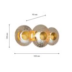 4641-3W, настенный светильник, D95xW350xH150, LEDx18W, 2052LM, 4000K, included — изображение 2