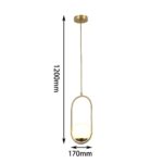 2915-1P, подвес, D170xH340/1200, 1xE27x60W, excluded — изображение 4