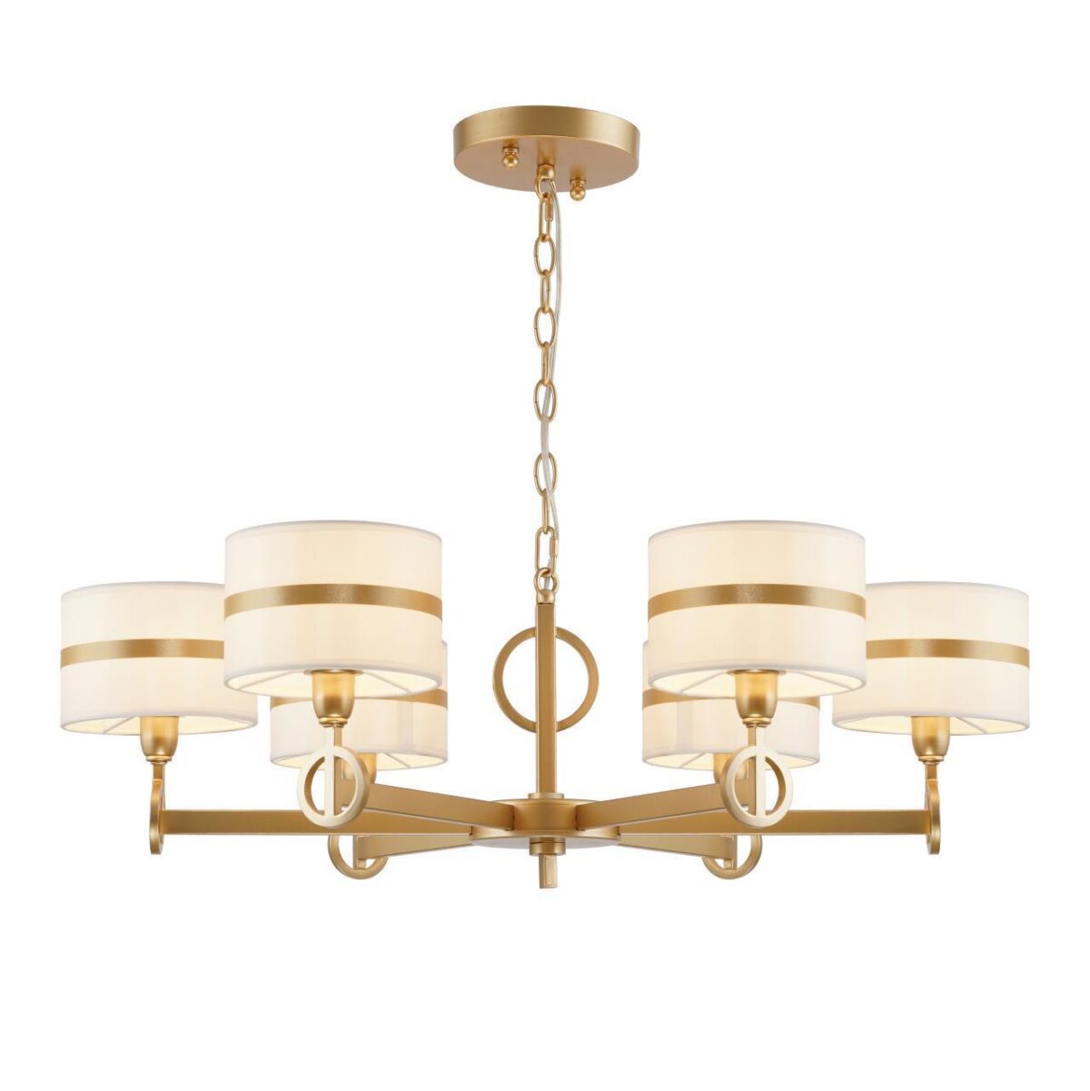 2634-6P, подвесная люстра, D800xH265/1315, 6xE14x40W, excluded 2634-6P, подвесная люстра, D800xH265/1315, 6xE14x40W, excluded — изображение 1