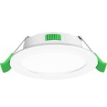 4645-1C, врезной светильник, D113xH30, cutout:D90, LEDx7W, 450LM/560LM/500LM, 3000K/4000K/6500K, IP44, CRI>80, beam angle:120, included