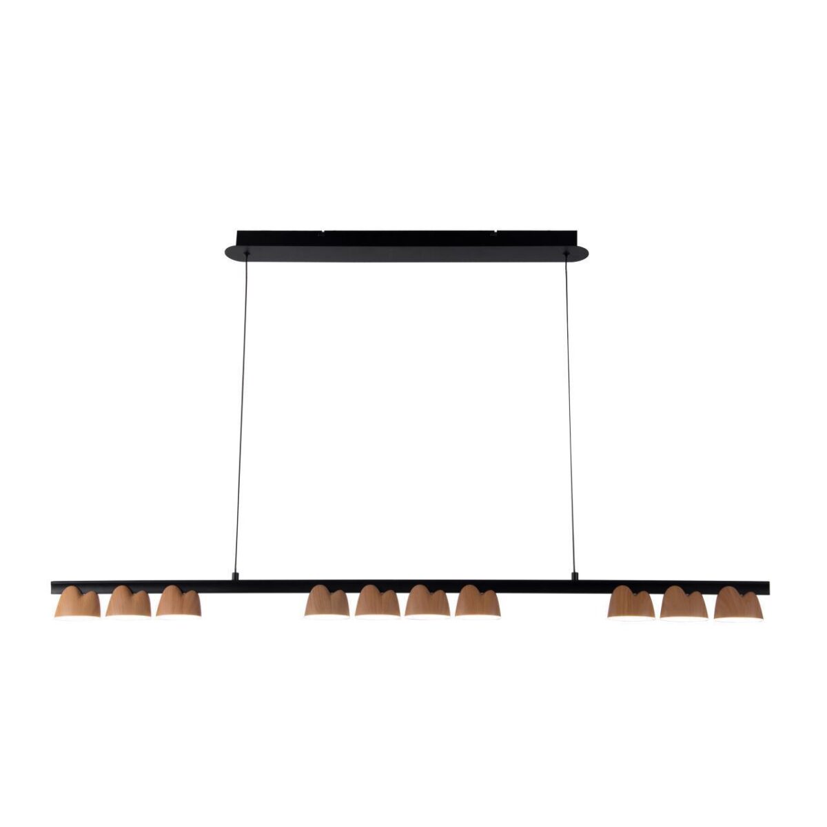 4266-10P, подвесная люстра, L1350xW70xH110/1610, LEDx48W, 2065LM, 4000K, included — изображение 1