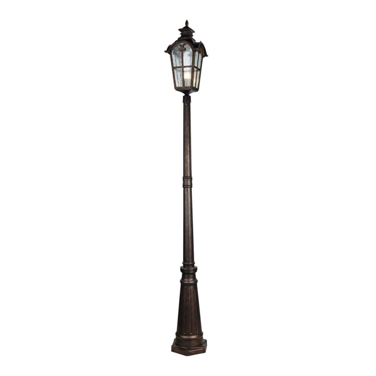 2036-1F, уличный светильник, L230xW230xH2470, 1xE27x60W, IP44, excluded 2036-1F, уличный светильник, L230xW230xH2470, 1xE27x60W, IP44, excluded — изображение 1