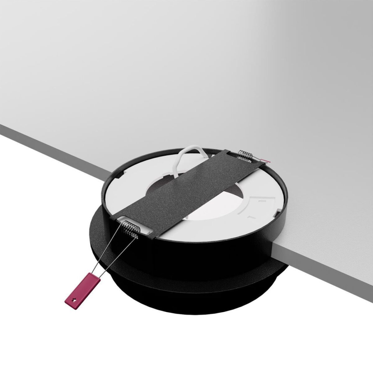 4538-1C, врезной светильник, D105xH38, cutout:D90, 1xGX53LEDx15W, IP20, excluded — изображение 4