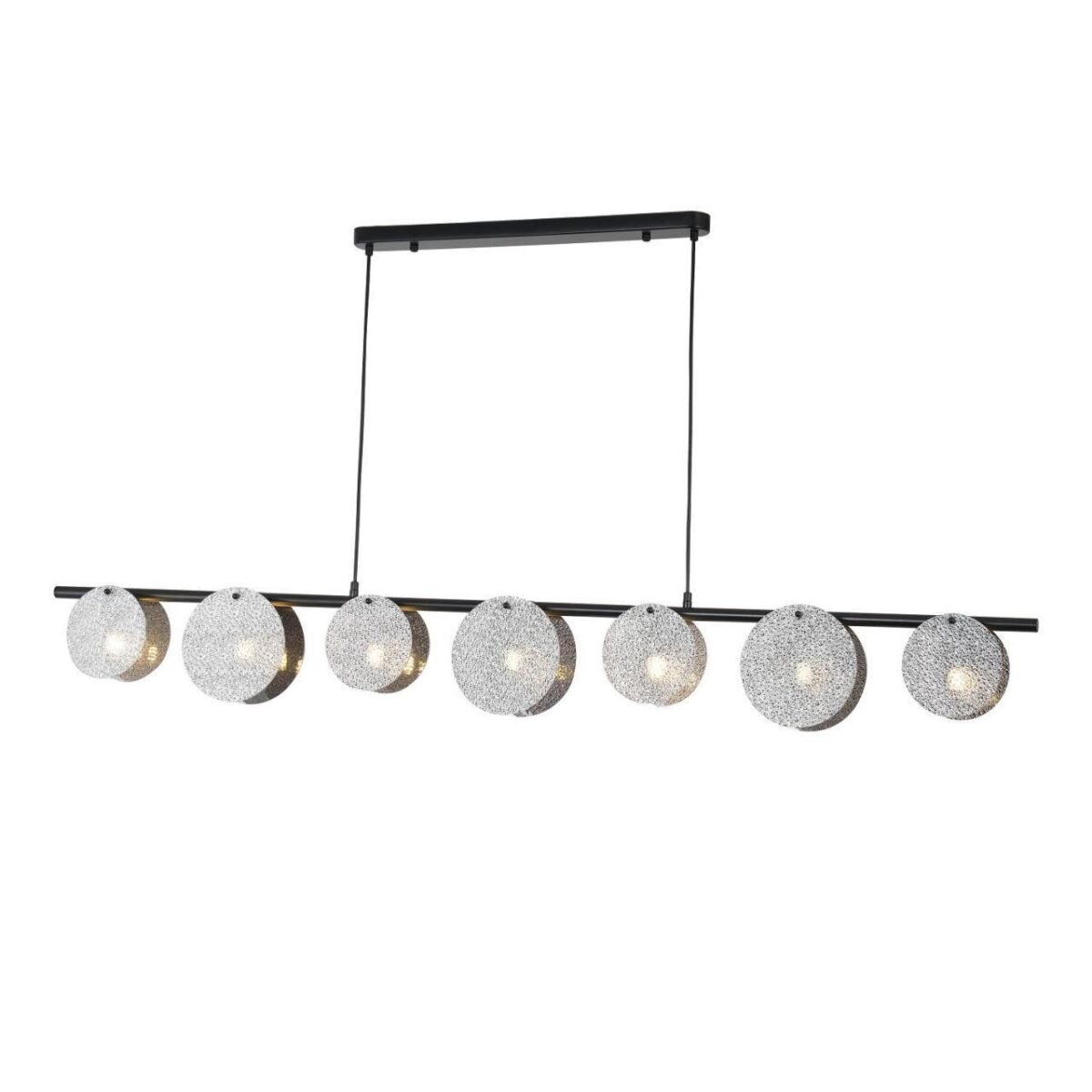 4104-7P, подвесная люстра, L1540xW170xH600/1200, 7xG9x40W, excluded — изображение 1