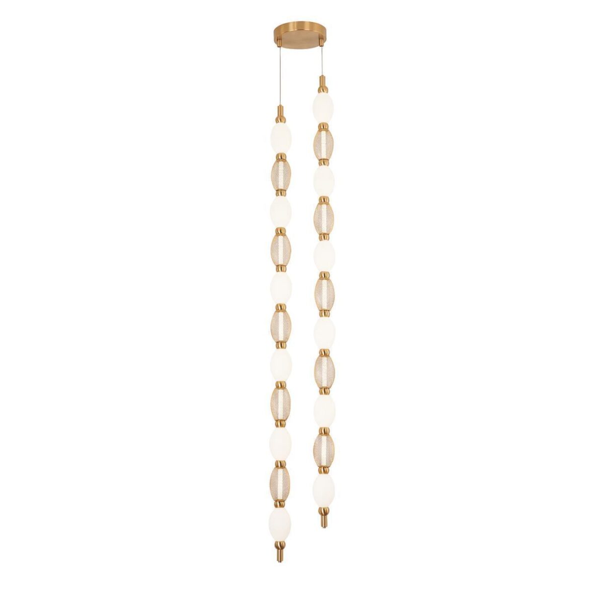 4559-2PC, подвесная/потолочная люстра, D200xH1780/2780 + D640xH890/1775 + D1800xH820/1725, 2xLEDx18W, 1990LM, 4000K, included — изображение 1