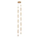 4559-2PC, подвесная/потолочная люстра, D200xH1780/2780 + D640xH890/1775 + D1800xH820/1725, 2xLEDx18W, 1990LM, 4000K, included