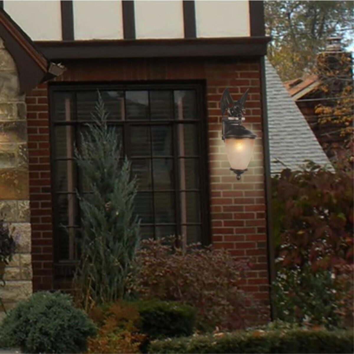 1337-1WL, уличный светильник, D362xW235xH654, 1xE27x60W, IP44, excluded — изображение 4