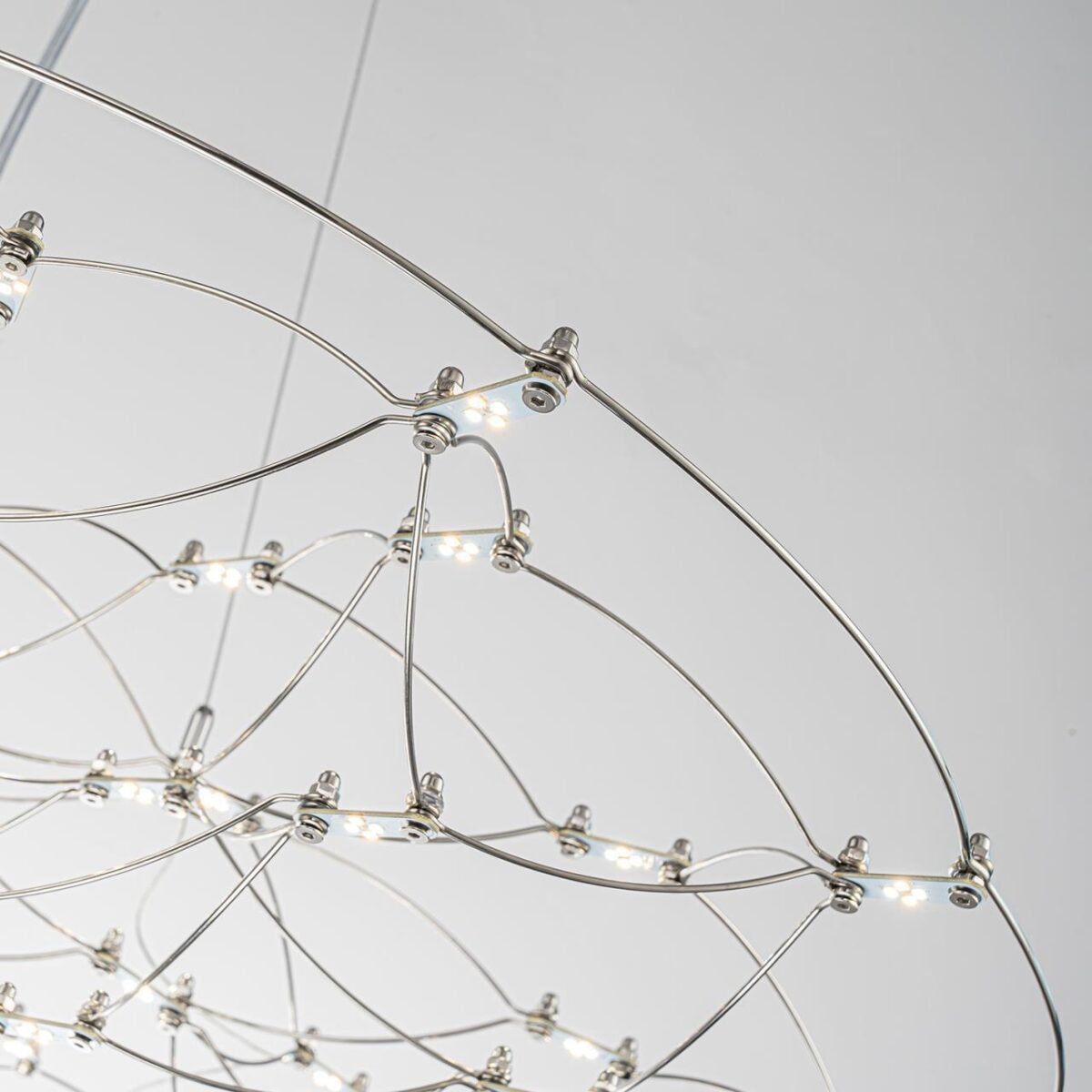 4305-8P, подвесная люстра, D785xH270/2270, LEDx46W, 5580LM, 3000K/4500K/6000K, included, remote control — изображение 5