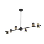 3092-6P, потолочная люстра, L965xW220xH325/725, 6xGU10x35W, excluded