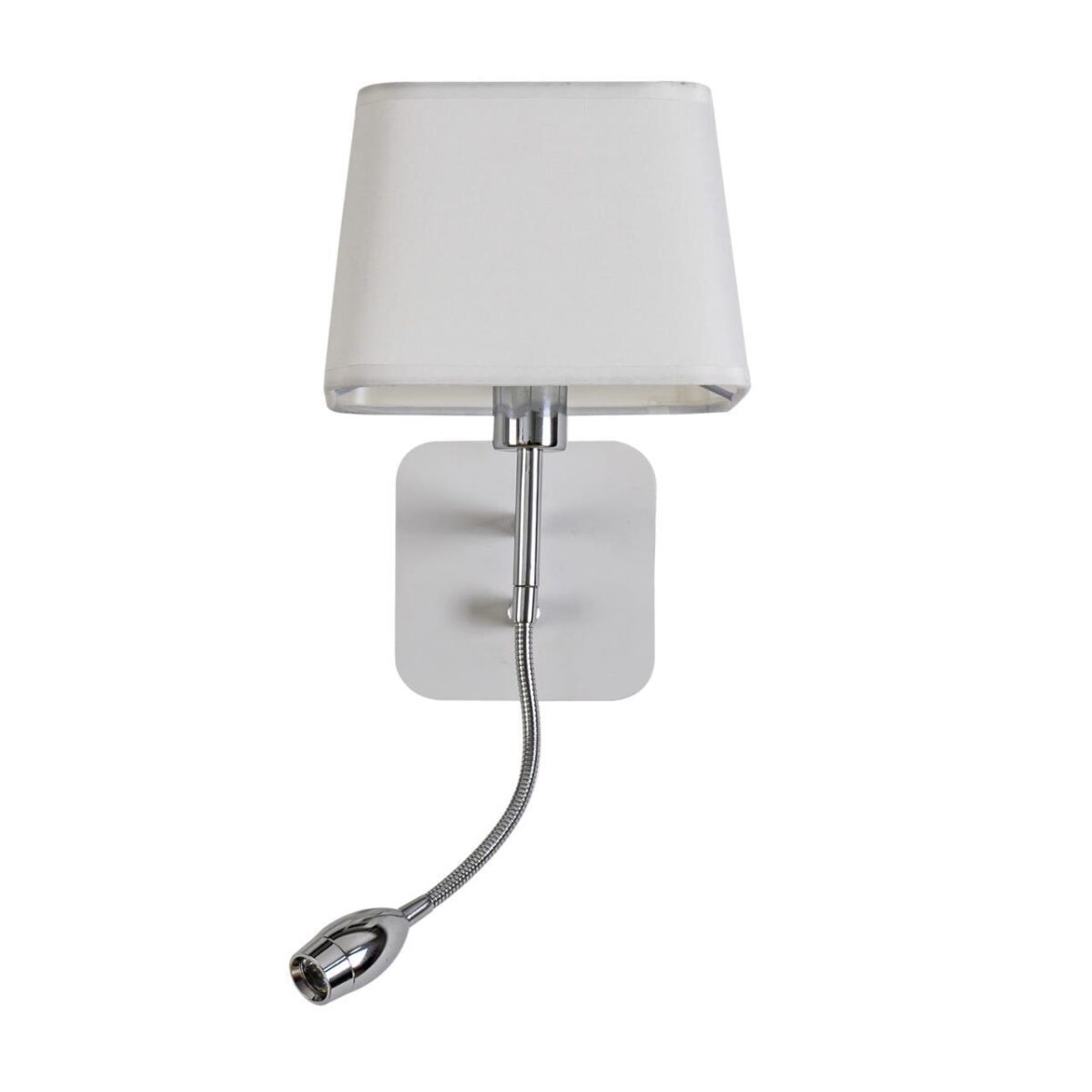 1687-2W, настенный светильник, D215xW180xH460, 1xE14x40W, excluded + 1xLEDx1W, 80LM, 4000K, included, switch — изображение 2