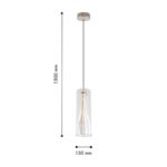 4626-1P, подвес, D150xH500/1500, LEDx20W, 1360LM, 4000K, included — изображение 3