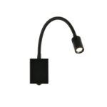 1957-1W, настенный светильник, D120xW60xH200, 1xLEDx3W, 240LM, 3000K, included, switch