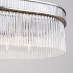 4201-12P, подвесная люстра, L1000xW320xH380/1220, 12xE14x40W, excluded — изображение 5