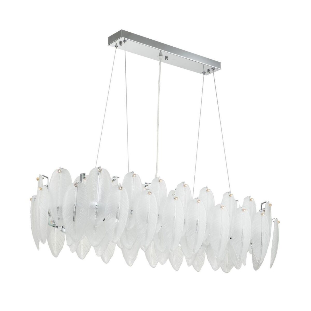 3018-12P, подвесная люстра, L1000xW350xH260/1230, 12xE14x40W, excluded — изображение 2