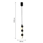 4601-1P, подвес, D70xH500/1200, 6xLEDx2W, 1080LM, 3000K, included — изображение 3