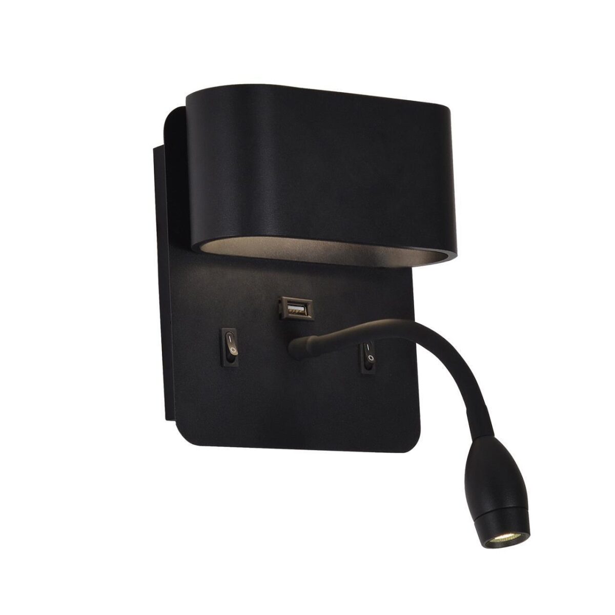 4476-2W, настенный светильник, D120xW160xH280, LEDx4W + LEDx1.5W, 220LM, 4000K, included, switch — изображение 1