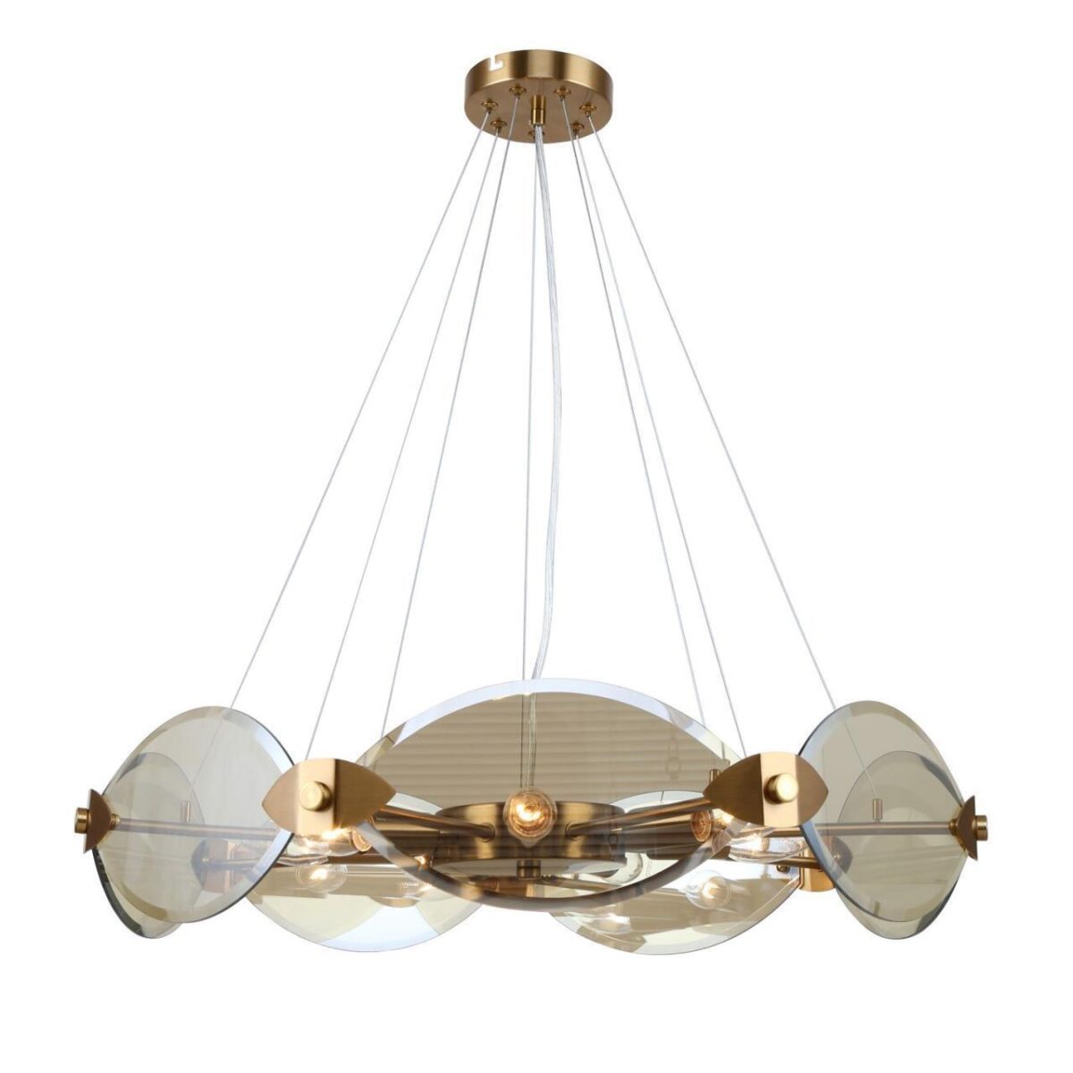 4085-7P, подвесная люстра, D650xH250/800, 7xE14x40W, excluded 4085-7P, подвесная люстра, D650xH250/800, 7xE14x40W, excluded — изображение 1