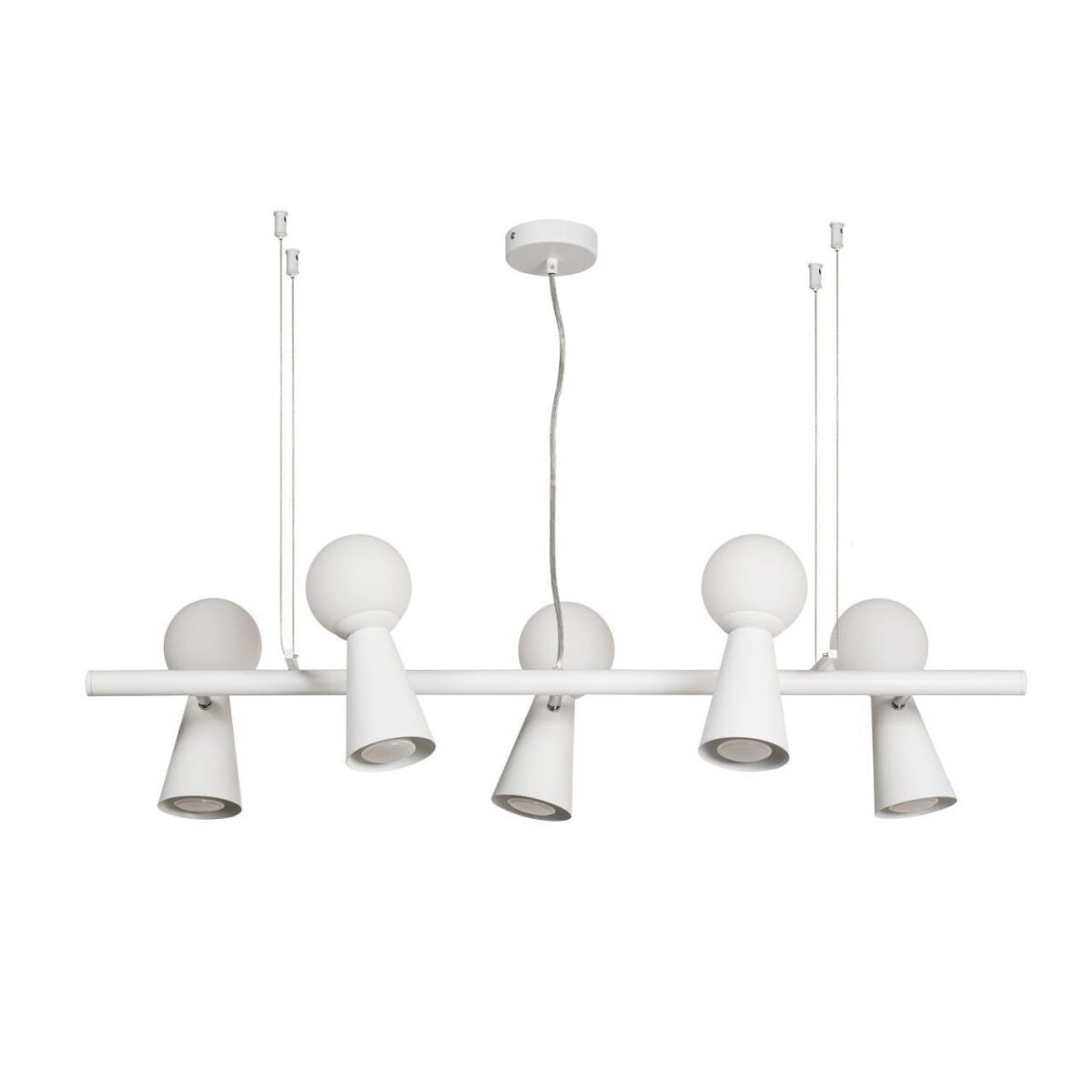 4094-5P, подвесная люстра, L900xW330xH230/1730, 5xG9LEDx3W + 5xGU10x35W, excluded — изображение 2