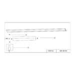 1001-SB-050, сетевой шнур, L500xW36, IP20 — изображение 3