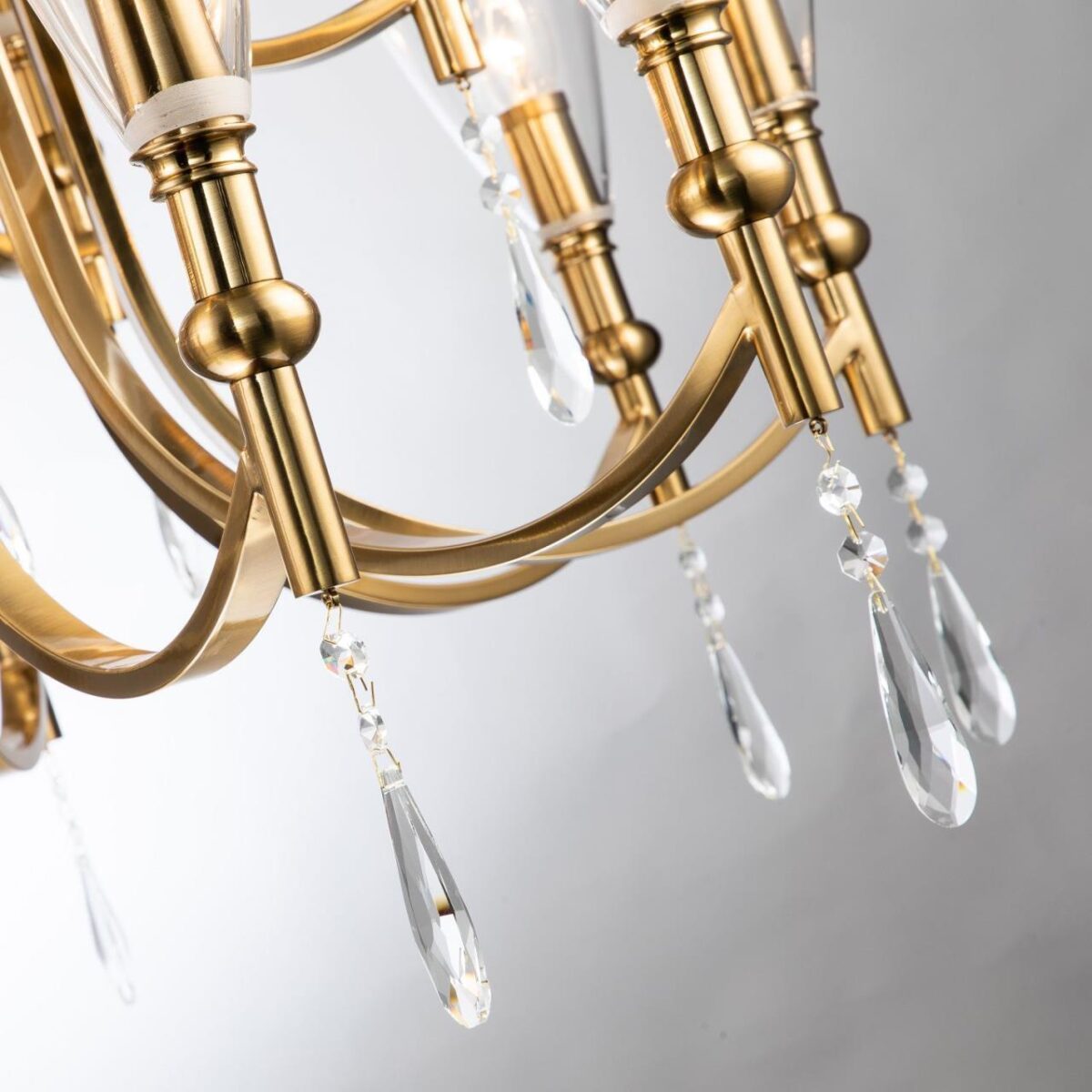 2968-15P, подвесная люстра, D900xH690/1690, 15xE14x40W, excluded — изображение 4