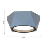 4669-1U, уличный светильник, L110xW95xH42, 1xGX53LEDx15W, IP54, excluded — изображение 2