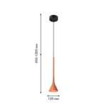 4409-1P, подвес, D120xH500/1500, LEDx6W, 525LM, 4000K, IP20, included — изображение 2