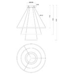 4591-220-9BR, потолочная чаша, D220xH40, цвет латунь — изображение 5