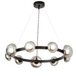 4517-9P, подвесная люстра, D700xH300/1630, 9xLEDx5W, 3600LM, 4000K, included