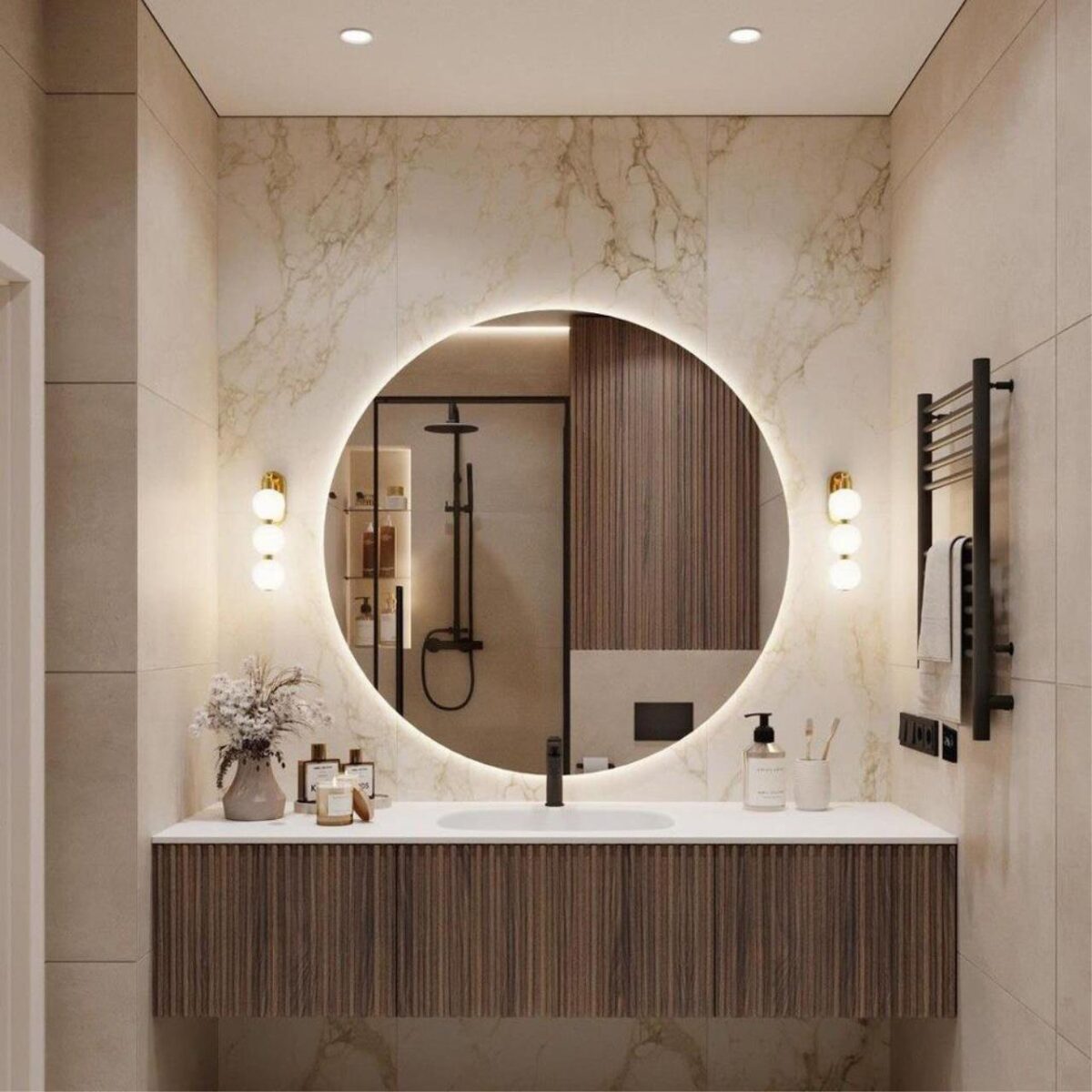 4014-1W, настенный светильник, D120xW80xH310, LEDx7W, 560LM, 4000K, included — изображение 4